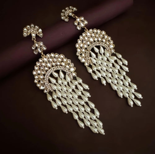 Aradhya Long Pearl Earring