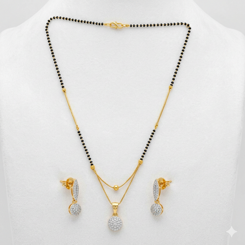 STREE STORE Gold-Plated Mangalsutra