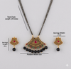 Traditional Gold-Plated Rajasthani Meenakari Mangalsutra Set
