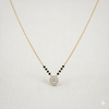 Minimalist Mangalsutra for Daily Wear Gold Plated Sterling Silver