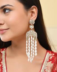 Aradhya Long Pearl Earring