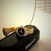 Women's Fashion Watch Quartz Band Ring Watch